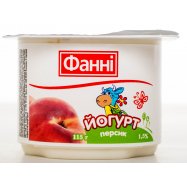 Йогурт Фанні Персик 1.5% 115г Image - 4
