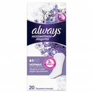 Прокладки ежедневные Always Normal Незаметная защита 20шт Image - 1