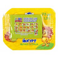 Йогурт Локо Моко с яблоком и грушей 1.5% 115г Image - 6