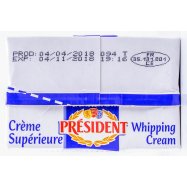 Сливки President ультрапастеризованные 35,1% 1л Image - 5