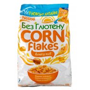 Хлопья Nestlé кукурузные с медом и арахисом без глютена 500г Image - 1