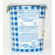 Сметана Селянська 10% 350г стакан Image - 3