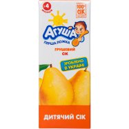 Сок Агуша грушевый детский с 4-х месяцев 0,2л тетра Image - 1