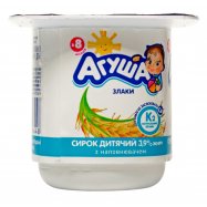 Сырок Агуша Злаки дет 8м 3,9% 100г Image - 1