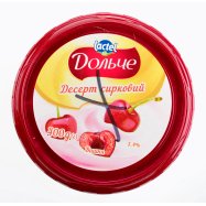 Десерт Дольче Вишня творожный 3.4% 400г Image - 5