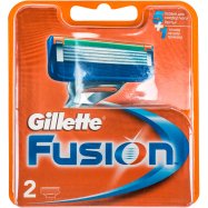 Кассеты для бритья Gillette Fusion сменные 2шт Image - 1