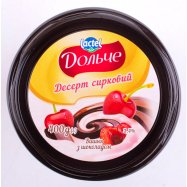 Десерт Дольче Вишня с шоколадом творожный 3.4% 400г Image - 4