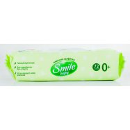 Салфетки влажные Smile Bebi ультрамягкие детские 72шт Image - 3