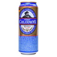 Пиво Fürst Chlodwig Weizen пшен светл н/фильт 5,2% 500мл ж/б Image - 1