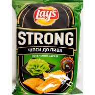 Чипсы Lay`s Strong картофельные к пиву со вкусом васаби 120г Image - 1
