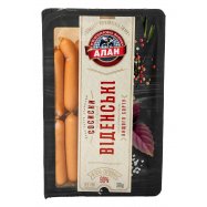 Сосиски Алан Венские вареные высшего сорта 376г Image - 1