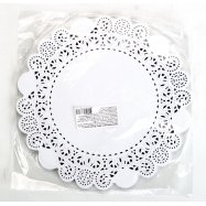 Салфетки Grade ажурные круглые 24см 100шт Image - 2