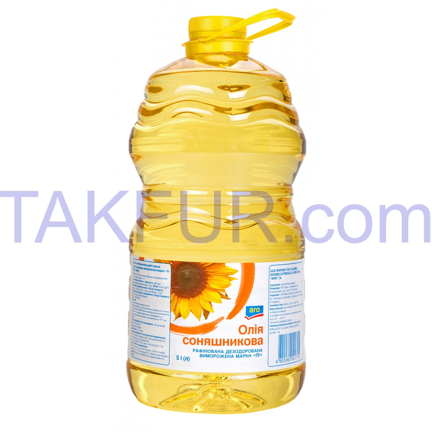 Масло Aro подсолнечное рафинированное вымороженное 5л купить онлайн с ...