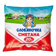 Сметана Слов`яночка 20% 380г Image - 1