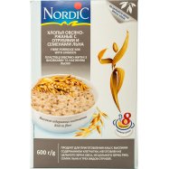 Хлопья Nordic овсяно-ржаные с отрубями и семенами льна 600г Image - 1