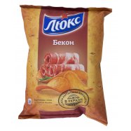 Чипсы Люкс со вкусом бекона картофельные 133г Image - 1