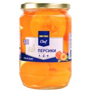 Персики Metro Chef половинами без косточки консервиров 720мл Image - 1
