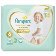 Подгузники-трус Pampers Prem Care Extra Large 6р 15+кг 31шт Image - 3