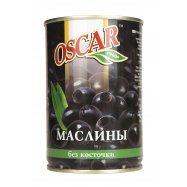 Маслины Oscar черные без косточки 432мл Image - 3