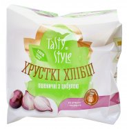 Хлебцы Tasty Style Пшеничные с луком хрустящие 60г Image - 1