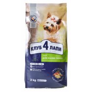 Корм д/собак малых пород Club 4 Paws Премиум сухой 2кг Image - 1