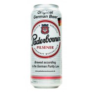 Пиво Paderborner Pilsener солодовое светлое 4,8% 0,5л ж/б Image - 1