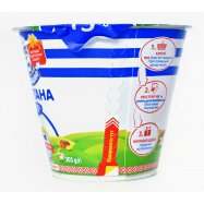 Сметана Простоквашино 15% 205г Image - 6