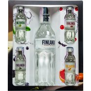 Набор Finlandia водка+миниатюры Finlandia водок 0.5л+4*0.05л Image - 9