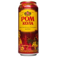 Напиток Оболонь Ром кола слабоалкогольный сильногаз 8% 0,5л Image - 2