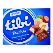 Конфеты Roshen Tibi Pralines шоколадные с фундуком 117г Image - 1