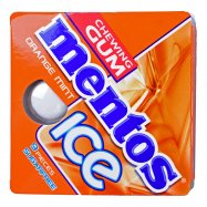 Жевательная резинка Mentos Ice вкус апельсина и мяты 12,9г Image - 1