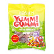 Конфеты Roshen Yummi Gummi Frizzy Worms желейные 100г Image - 1