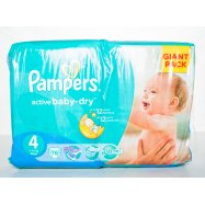 Подгузники Pampers Active Baby-Dry 4 для детей 8-14кг 76шт Image - 4