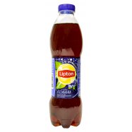 Напиток Lipton Чай черный вкус голубики безалког н/г 1л Image - 2