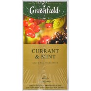 Чай Greenfield Currant & Mint черный мелкий 1,8г*25шт 45г Image - 2
