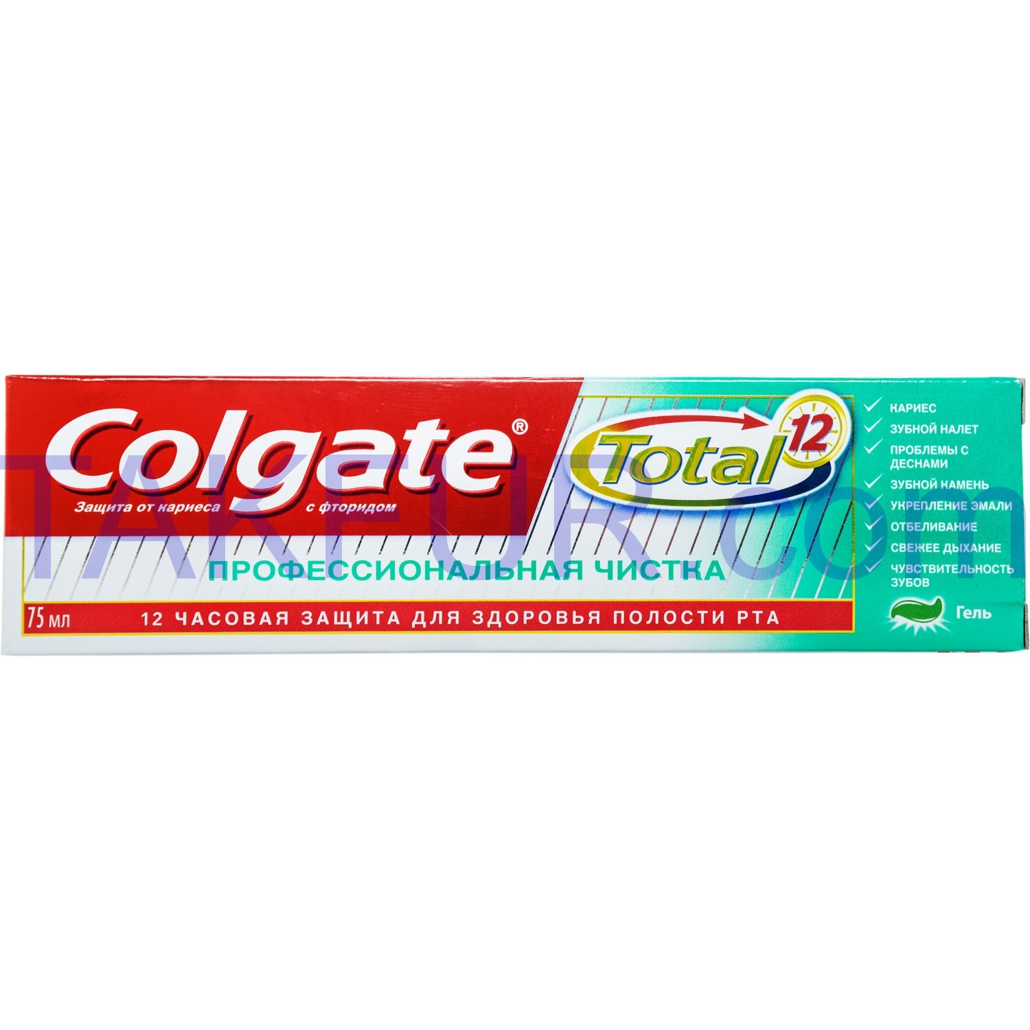 Зубная паста Colgate Total 12 Профессионал Чистка гель 75мл купить ...