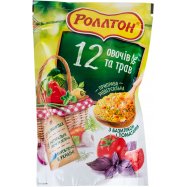 Приправа Роллтон 12 овощ и трав с базил и томат универ 200г Image - 1