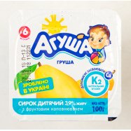 Творожок Агуша груша для детей от 6 месяцев 3,9% 100г Image - 4