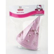 Колпаки Eventa Hello Kitty бумажные D13см 6шт Image - 3