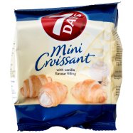 Мини круассаны 7Days с кремовой начин с ароматом ванили 60г Image - 1