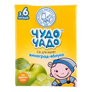 Сок Чудо-Чадо Виноград-яблоко 0,2л Image - 10