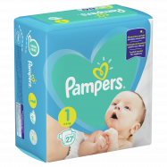 Подгузники Pampers Newborn детские одноразовые 2-5кг 27шт Image - 2