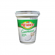 Сметана President 20% 350г Image - 1