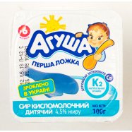 Творог Агуша для детей от 6 месяцев 4,5% 100г Image - 4