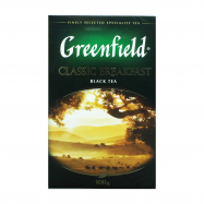 Чай Greenfield Classic Breakfast черный индий байх лист 100г Image - 1