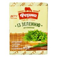 Сыр плавленый Ферма С зеленью 55% 90г Image - 1