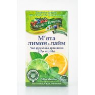 Чай Поліський чай Мудрість Природи Мята лимон лайм 1,5г*20шт Image - 3