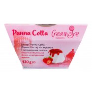 Десерт Creamoire ПаннаКотта на сливках с клубнич соусом 120г Image - 2