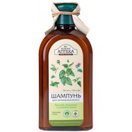 Шампунь Зеленая Аптека Крапива и репейное масло 350мл Image - 1