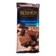 Шоколад Roshen молочный с целыми лесными орехами 90г Image - 1